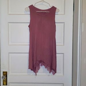 Logo Layers Lacy Womens Dress